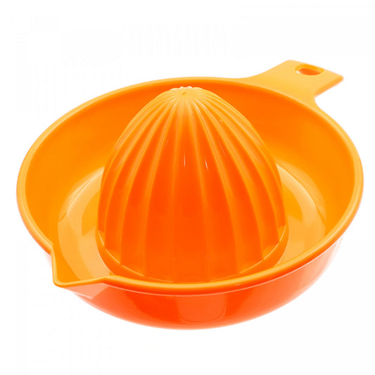 Storcator pentru citrice, din plastic cu maner, Portocaliu
