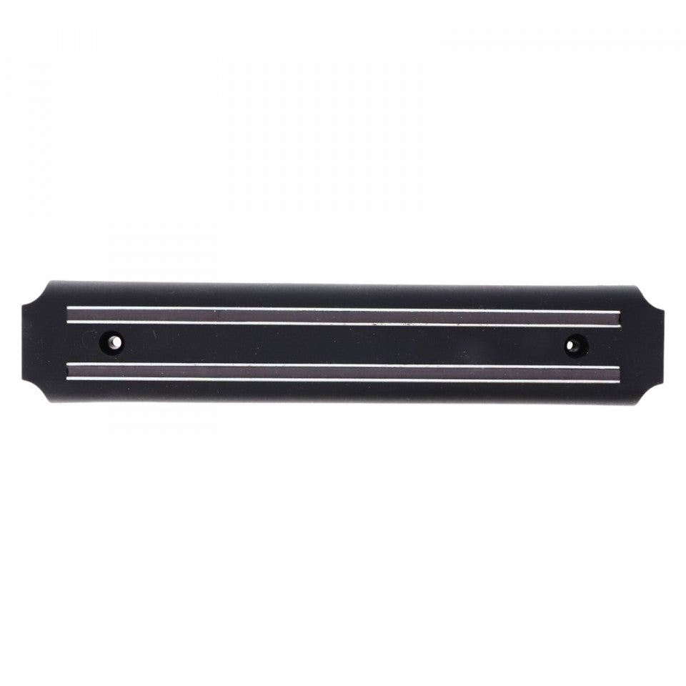 Suport magnetic pentru cutite, 24.5 cm, Negru