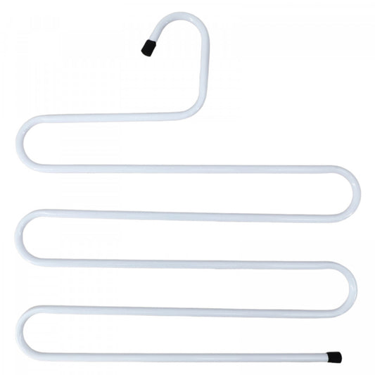 Suport organizator pentru pantaloni sau prosoape, NO324, 33 x 34 cm, Alb