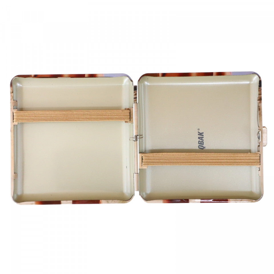 Tabachera metalica, NO356, 9.2 x 9.5 cm, Multicolor