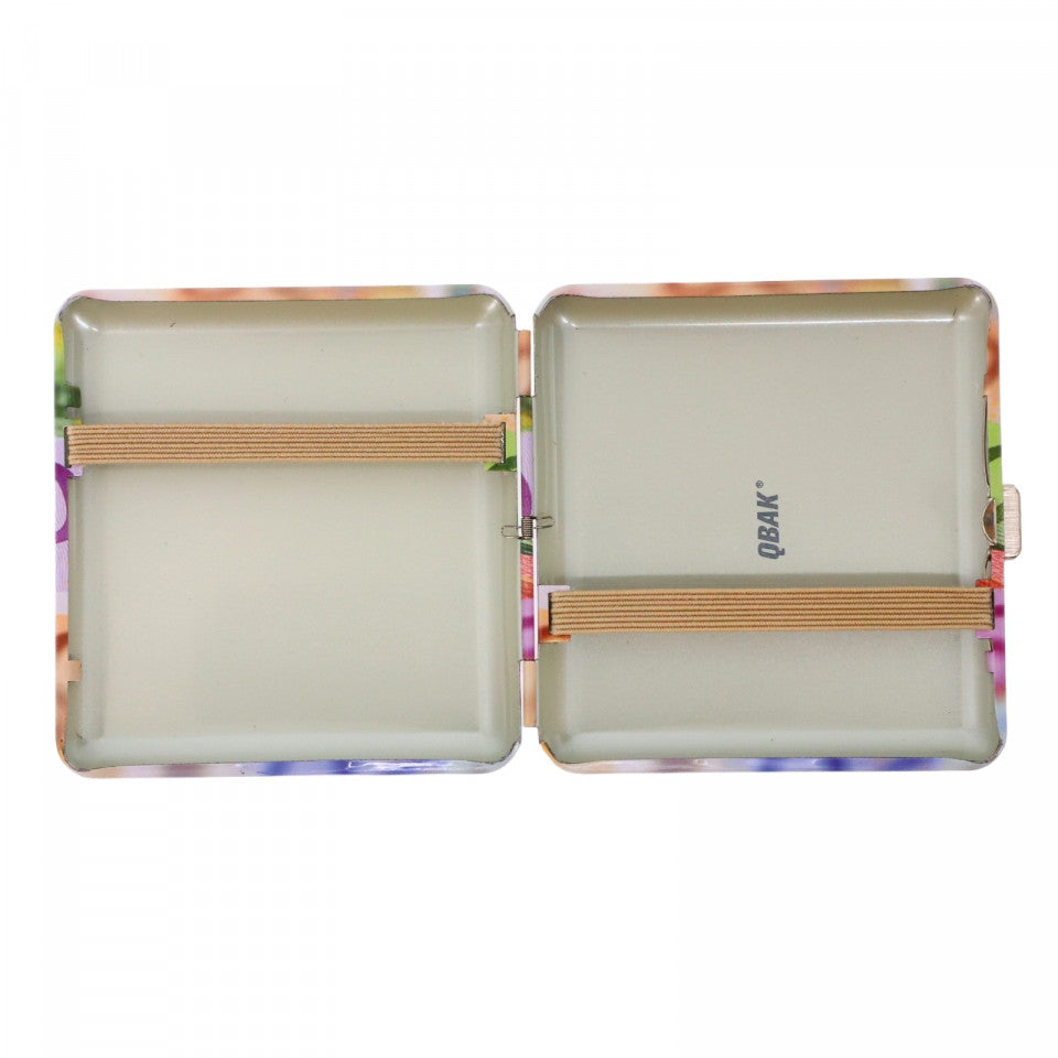 Tabachera metalica, NO360, 9 x 9.5 cm, Multicolor