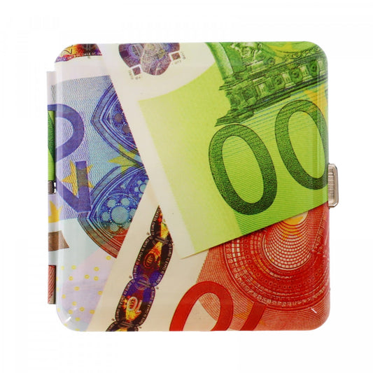 Tabachera metalica, NO362, 9 x 9.5 cm, Multicolor