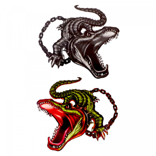 Tatuaj temporar, Crocodili, GF701, 9.2 x 16 cm, Multicolor