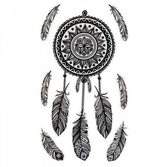 Tatuaj temporar, Dream Catcher, GF781, 17 x 9 cm