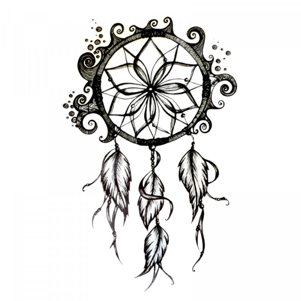 Tatuaj temporar, Prinzator de vise, THB-013, 13 x 19.8 cm