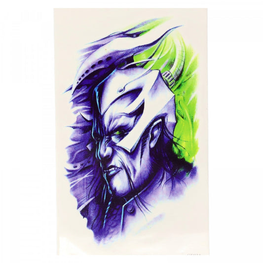 Tatuaj temporar, Thanos, GF931, 9 x 15 cm, Multicolor