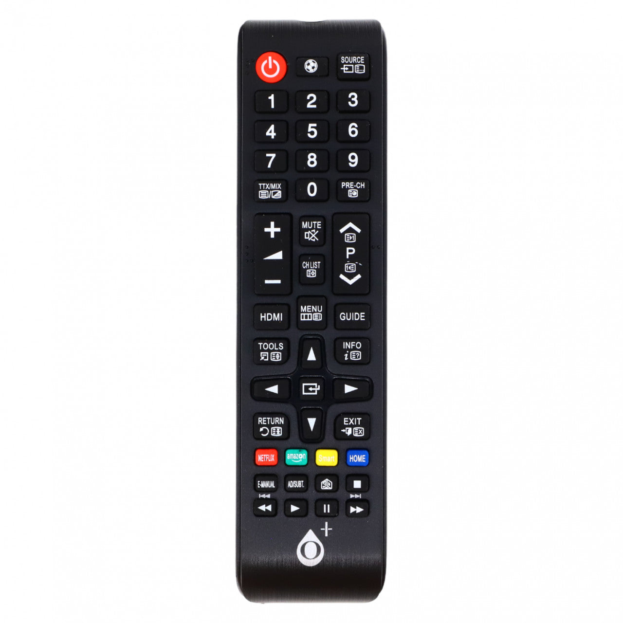 Telecomanda universala pentru TV Samsung LED/LCD, compatibila cu AA59, AA83, BN59, NO122, Negru