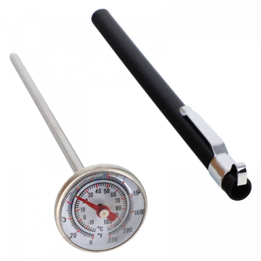 Termometru alimentar, F�� / C��, -10 +100��C, 14 cm, Negru
