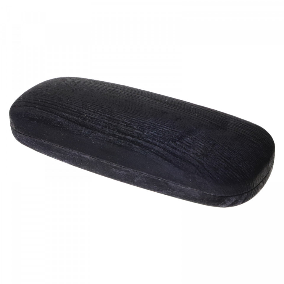Toc / Etui pentru ochelari, NO45001, 16 x 6 cm, Negru